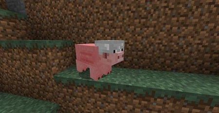 Приручение свиньи в Minecraft