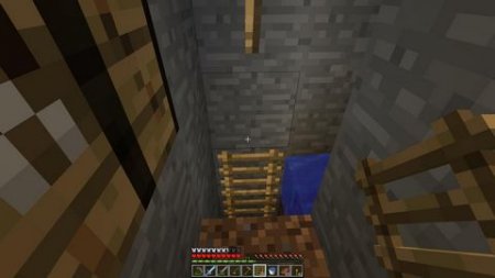 Как создать лестницу в Minecraft