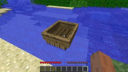 Как пользоваться лодкой в Minecraft