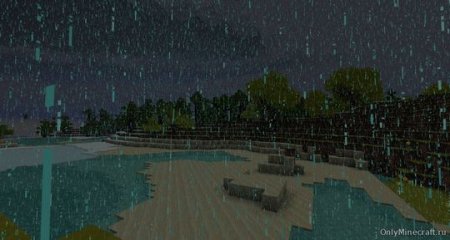 Как отключить дождь в Minecraft
